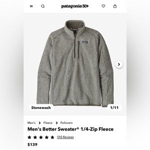 Patagonia 1/4 Zip